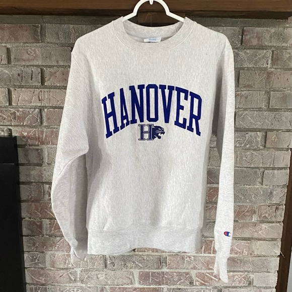 Champion Other - Champion Reverse Weave Hanover College Embroidered Sweatshirt Size S